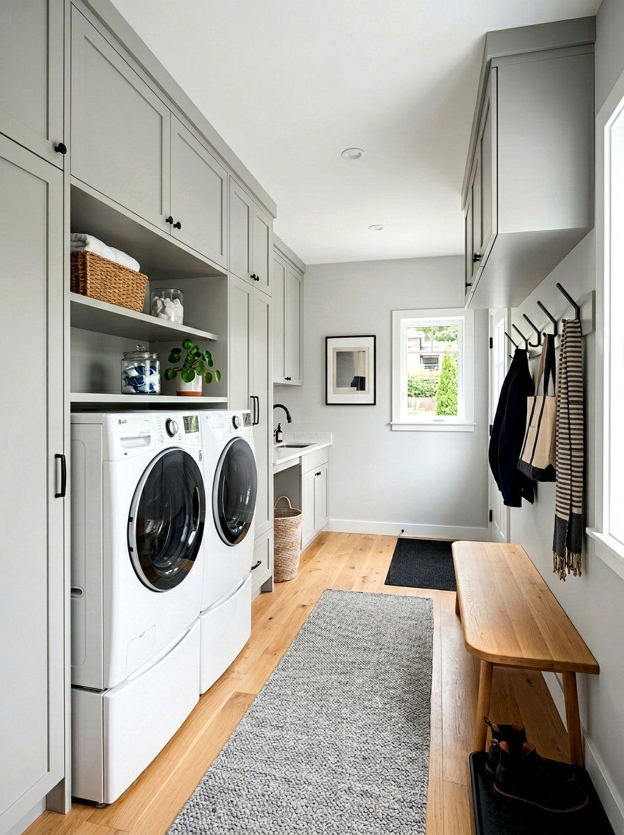 Small mudroom laundry room - 30 mudroom laundry room ideas