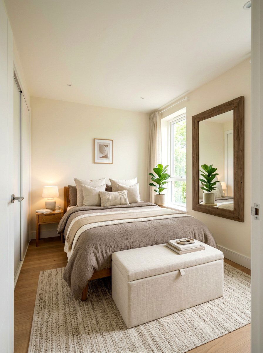 Small mushroom and cream bedroom - 30 mushroom and cream bedroom ideas