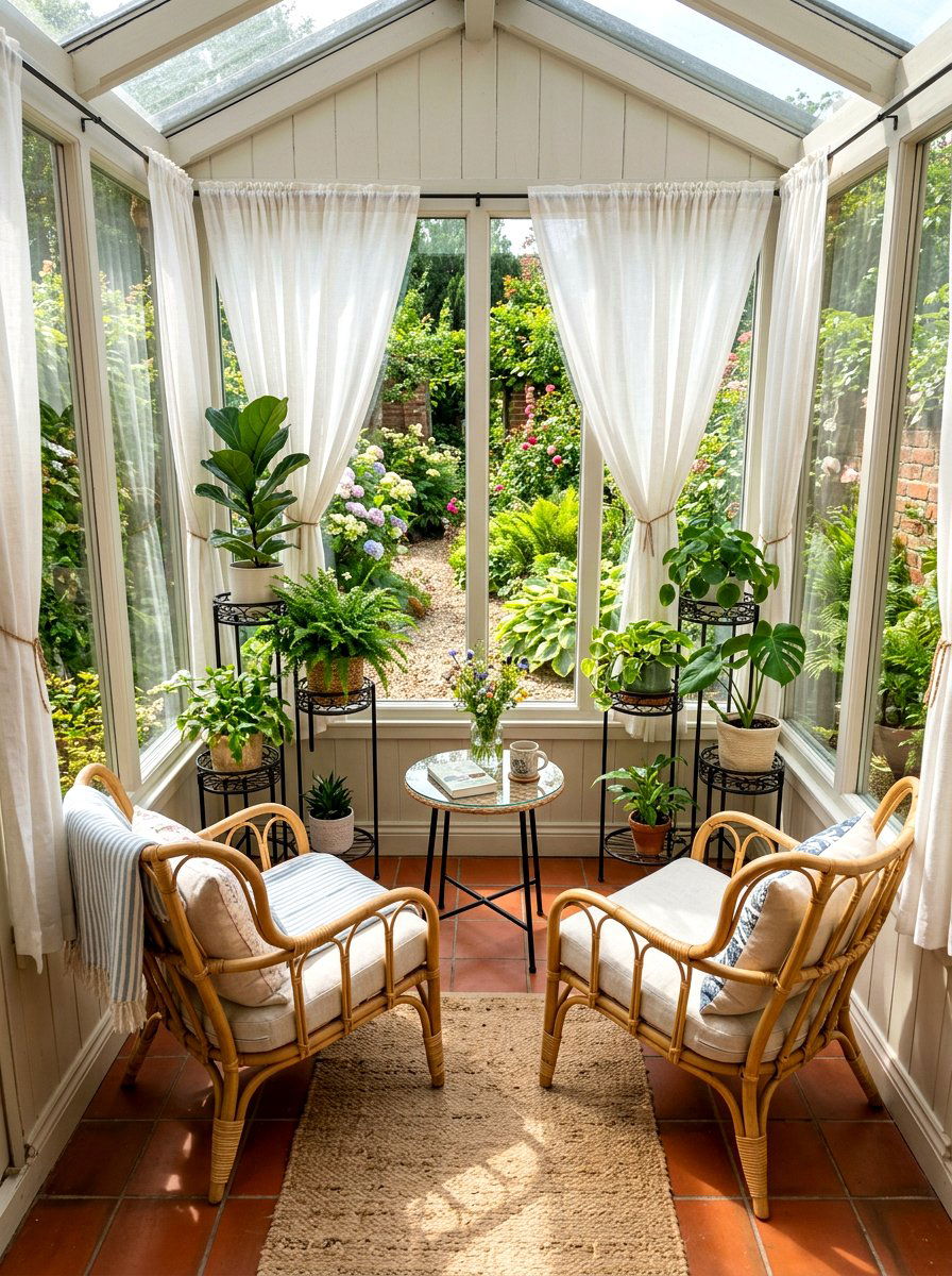 Small narrow sunroom seating - 30 narrow room decorating ideas