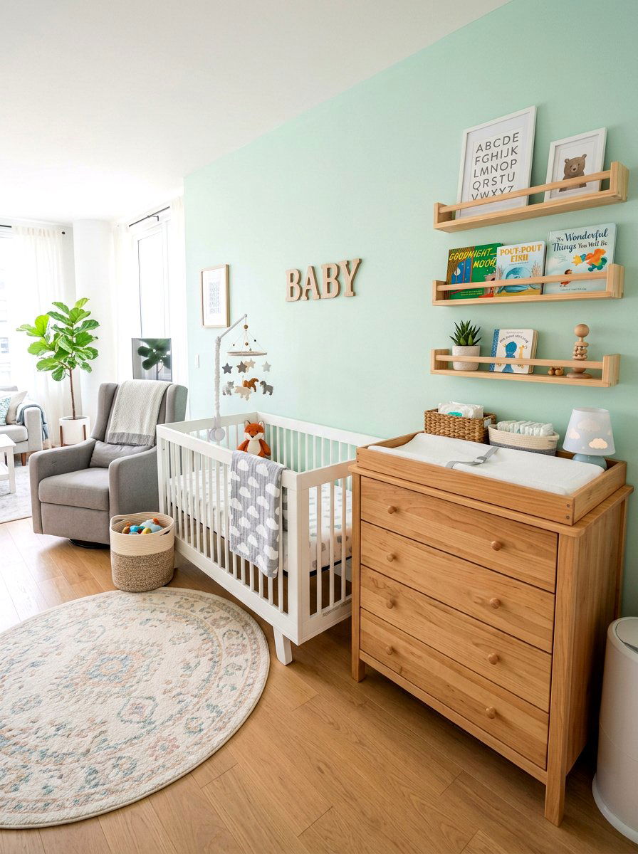 Small nursery layout apartment - 30 small room layout ideas
