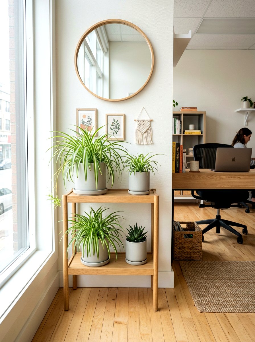 Small office plant corner - 30 office plant corner ideas