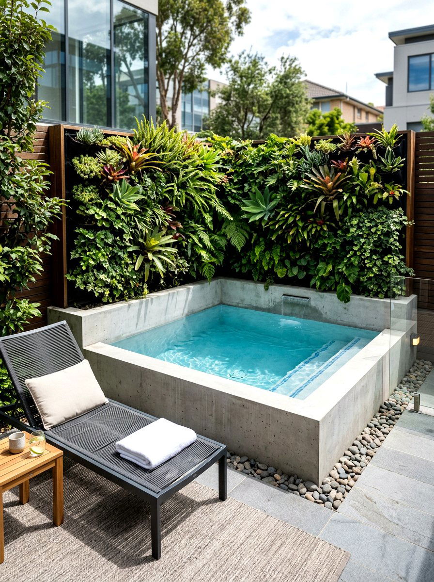 Small plunge pool - 30 budget pool ideas
