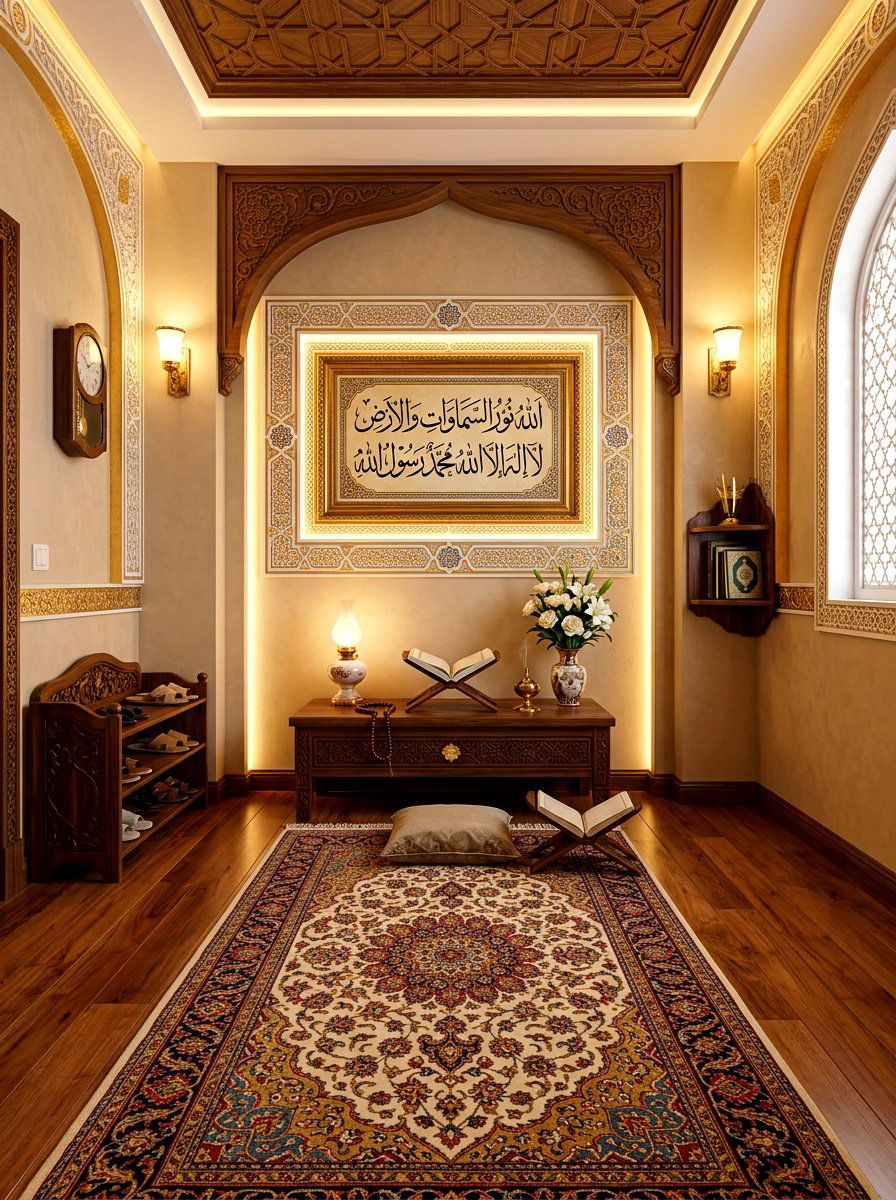 Small prayer room - 30 quiet room ideas