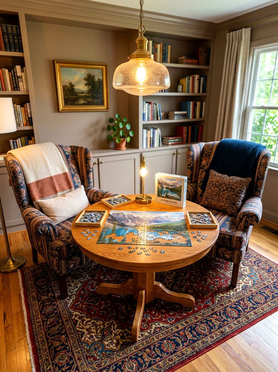 Small puzzle table in bedroom - 30 phone free bedroom ideas for adults