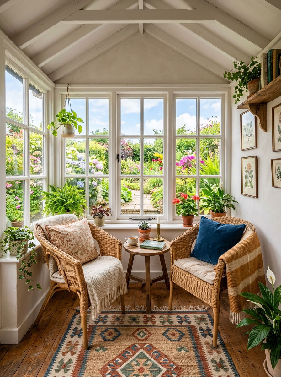 Small rustic sunroom - 30 rustic sunroom ideas