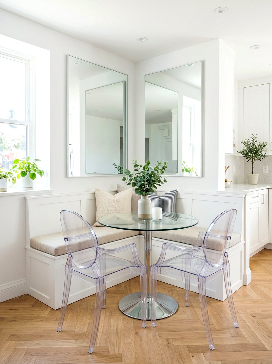 Small space bench - 30 breakfast room bench ideas