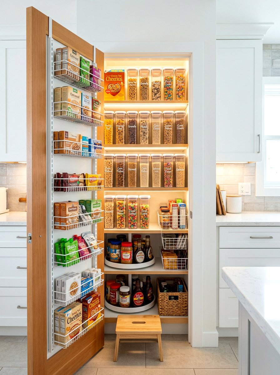 Small space cereal pantry - 30 cereal station pantry ideas