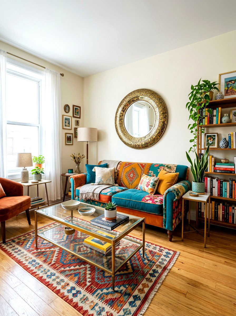 Small space eclectic living room - 30 modern eclectic living room ideas