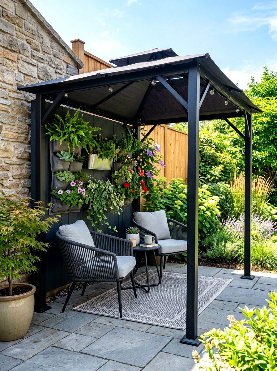 Small space gazebo - 30 modern gazebo ideas