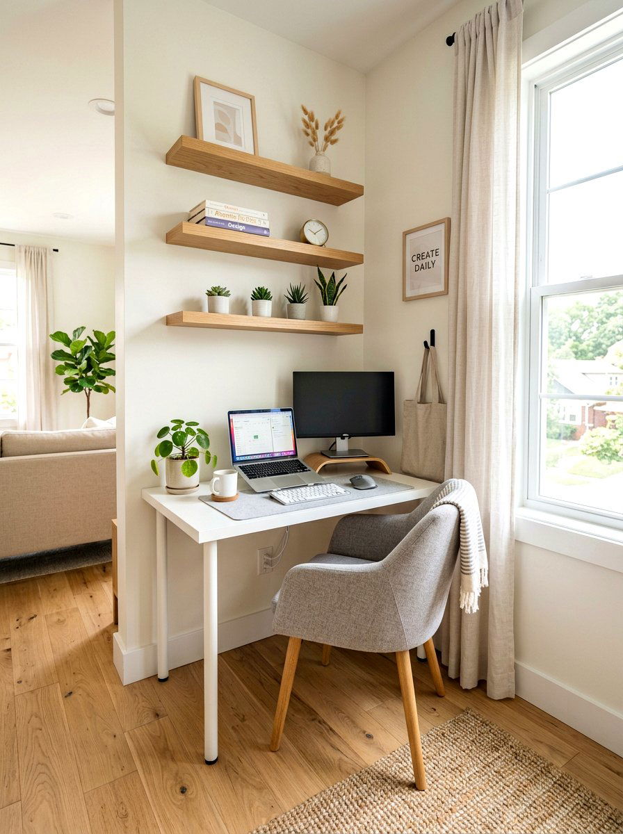 Small space home office - 30 cozy home office ideas