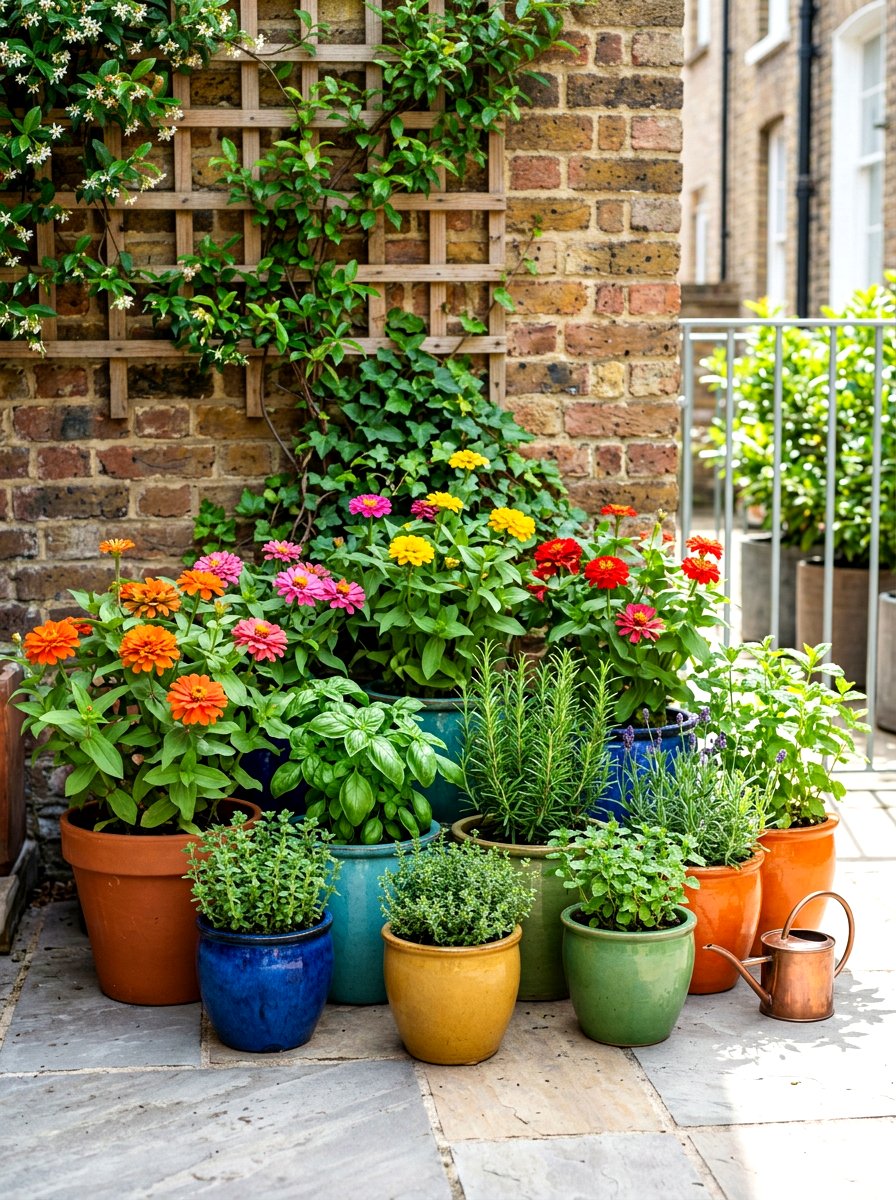 Small space micro garden - 30 pollinator backyard garden ideas