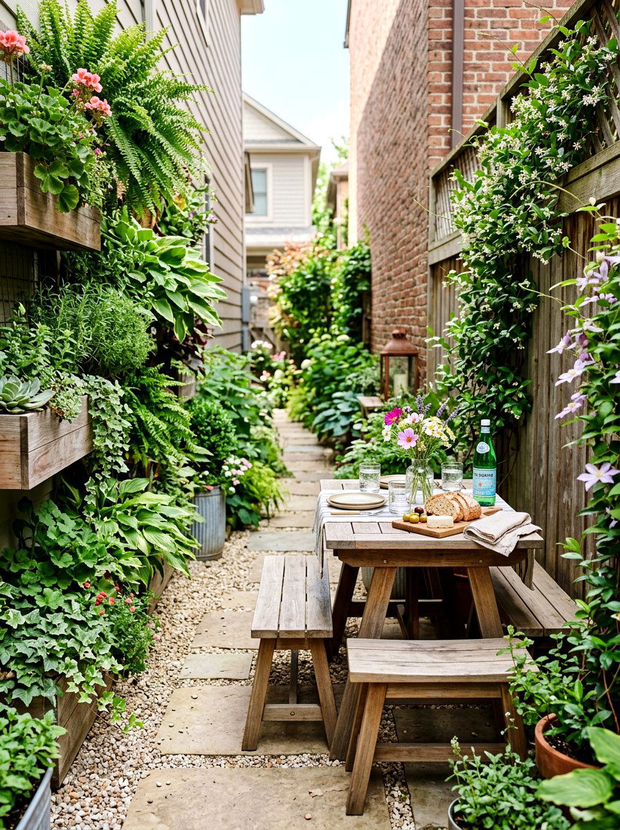Small space picnic table - 30 backyard picnic table ideas