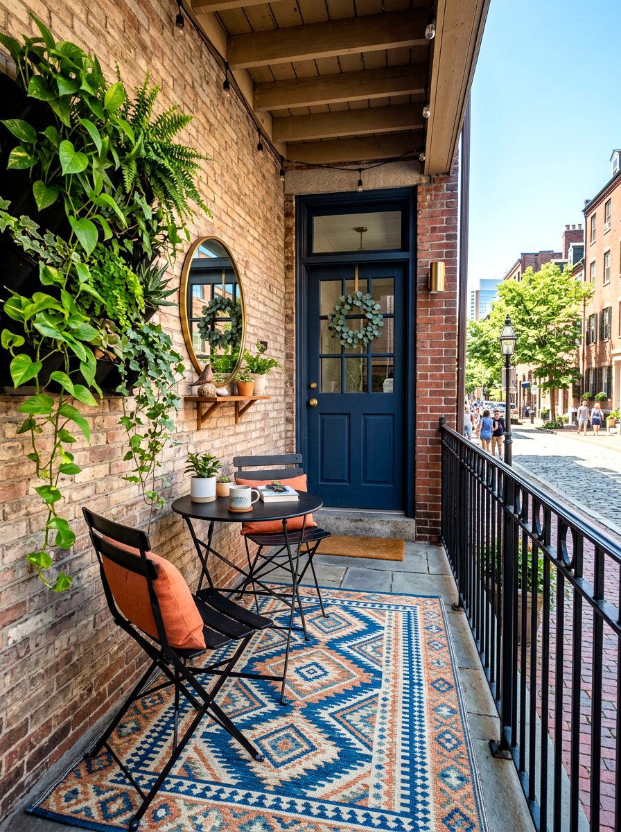 Small urban porch - 30 seasonal front porch ideas