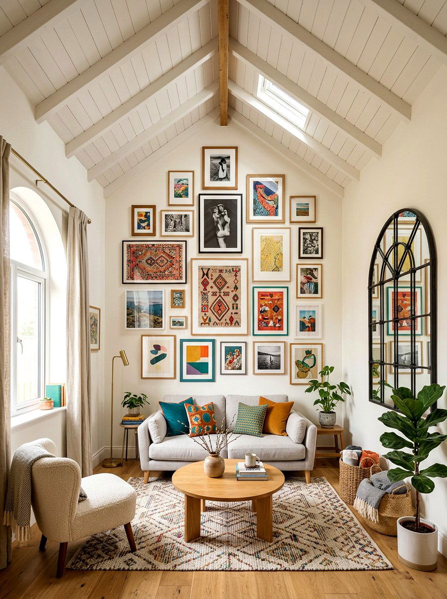 Small vaulted living room - 30 vaulted living room ideas