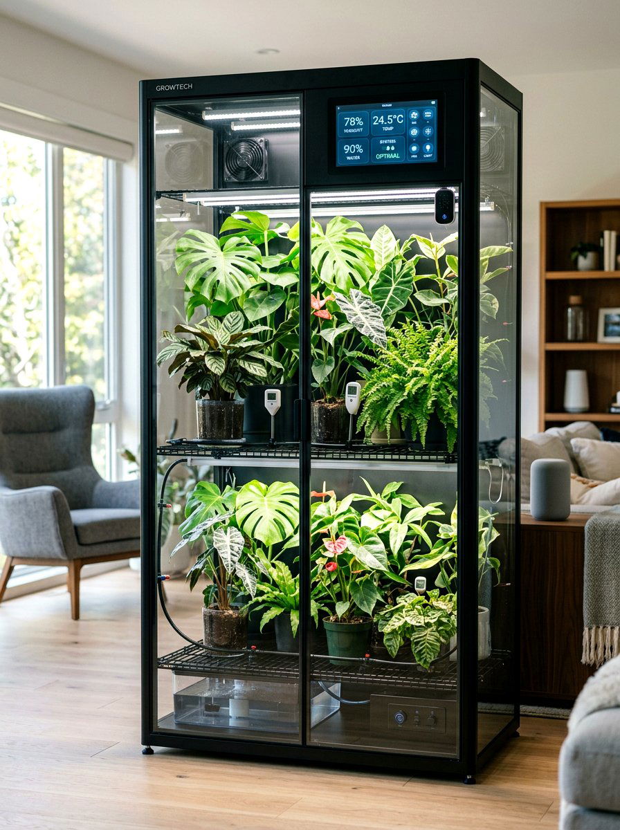 30 Indoor Greenhouse Cabinet Ideas for Year-Round Plant Growth