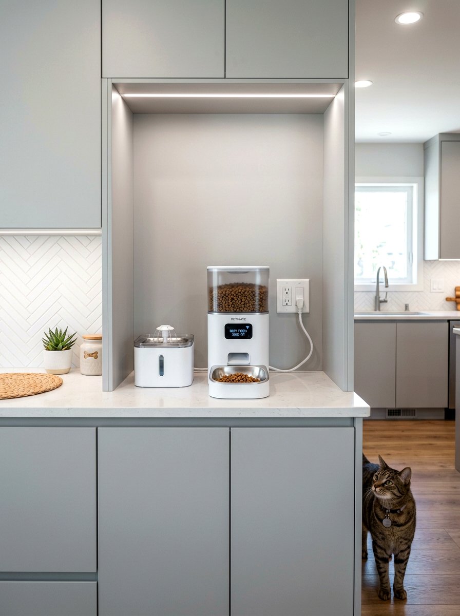 30 Pet Feeding Station Ideas to Keep Mealtime Organized