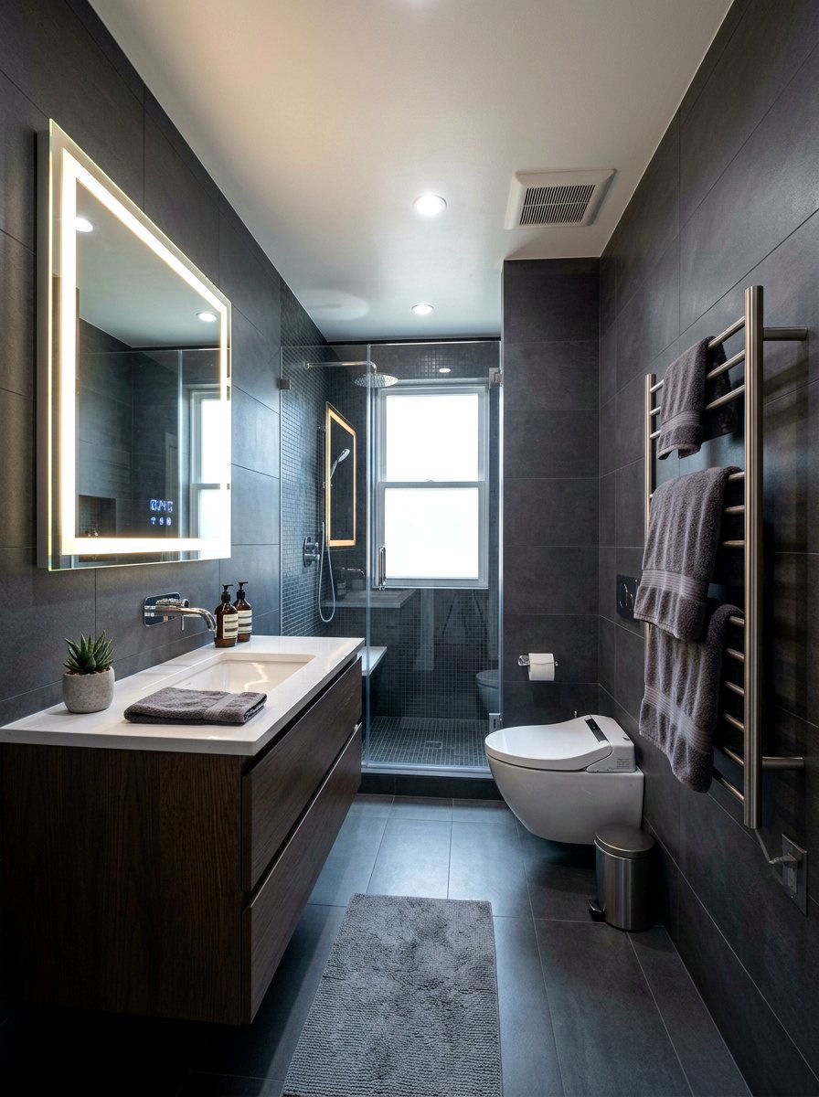 Smart Bathroom Technology - 30 guest bathroom ideas