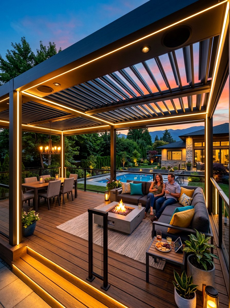 Smart Covered Deck - 30 covered deck dining ideas