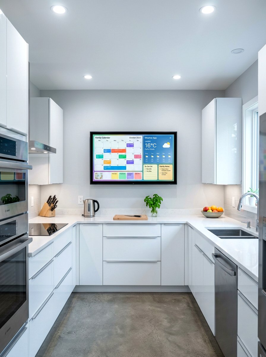 Smart Digital Message Center - 30 family message center ideas
