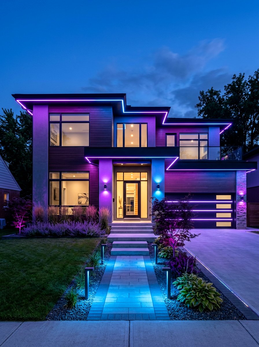 Smart Exterior Lighting - 30 front yard lighting ideas