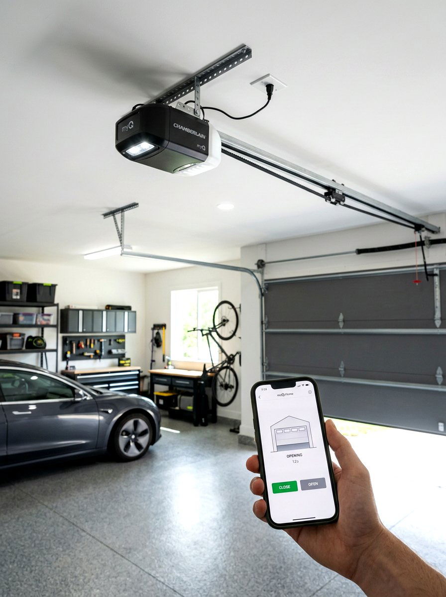 Smart Garage Door Opener - 30 garage makeover ideas