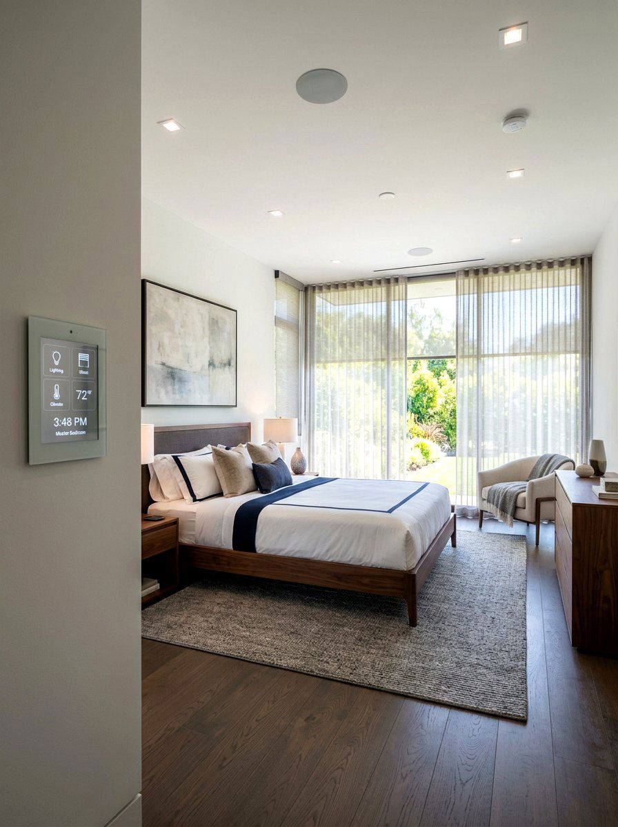 Smart Home Bedroom Integration - 30 five star suite bedroom ideas