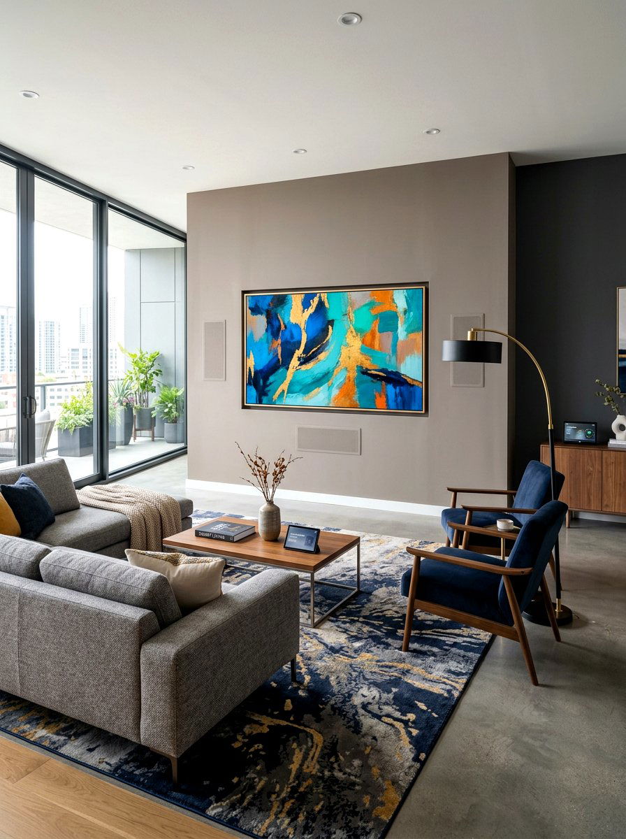 Smart Home Living Room - 30 luxury living room ideas
