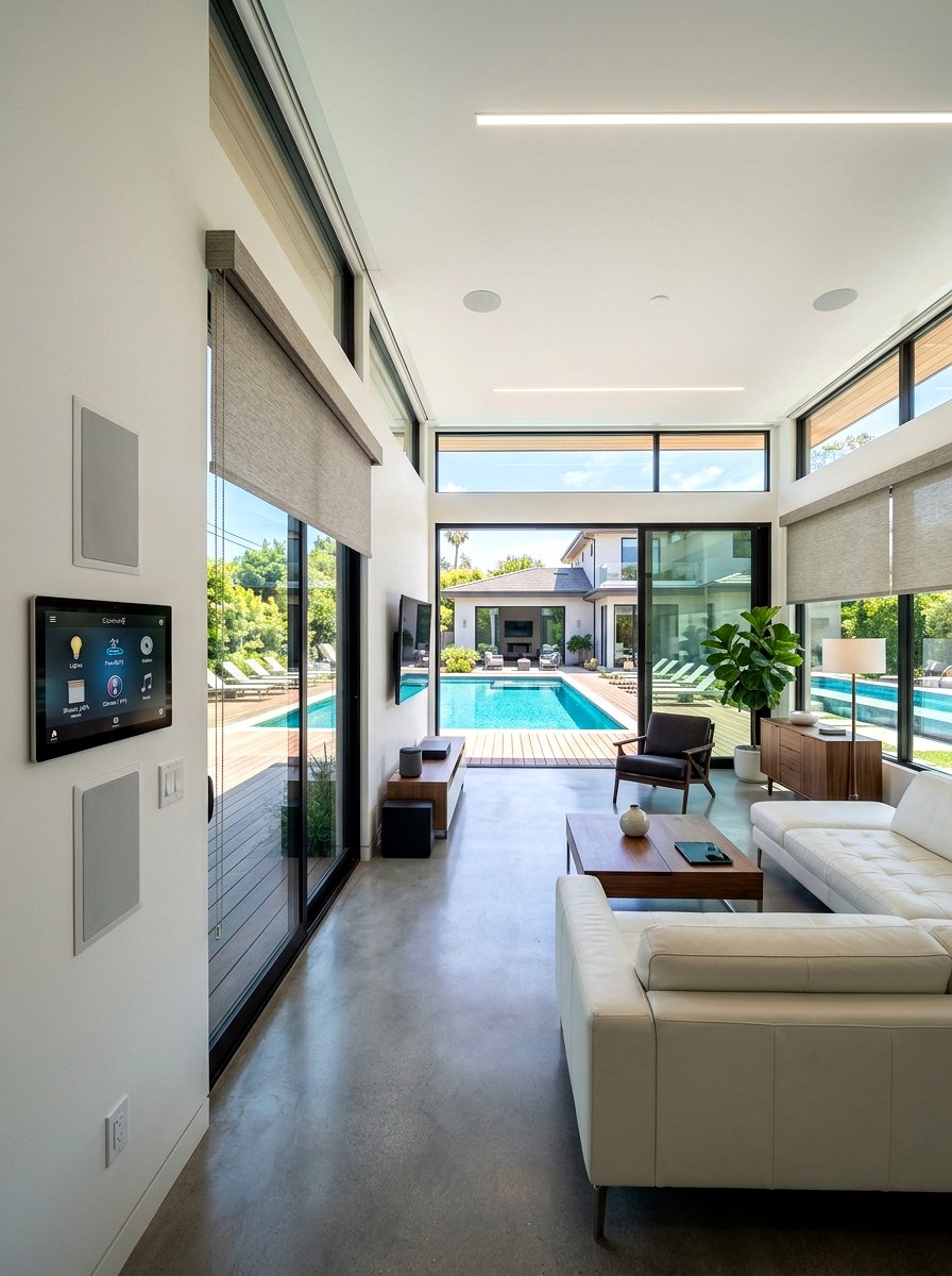 Smart Home Pool House - 30 pool house decor ideas