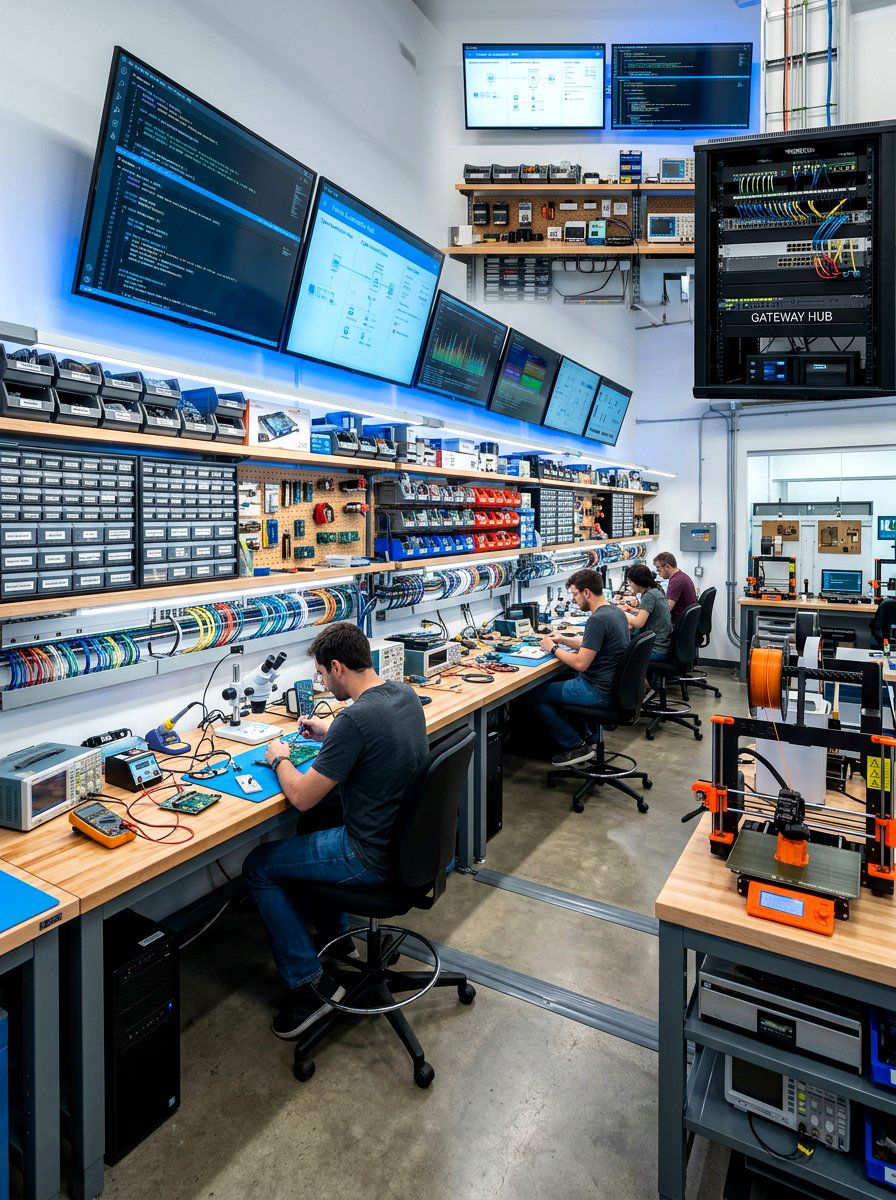 Smart Home Tech Lab - 30 hobby rich home ideas