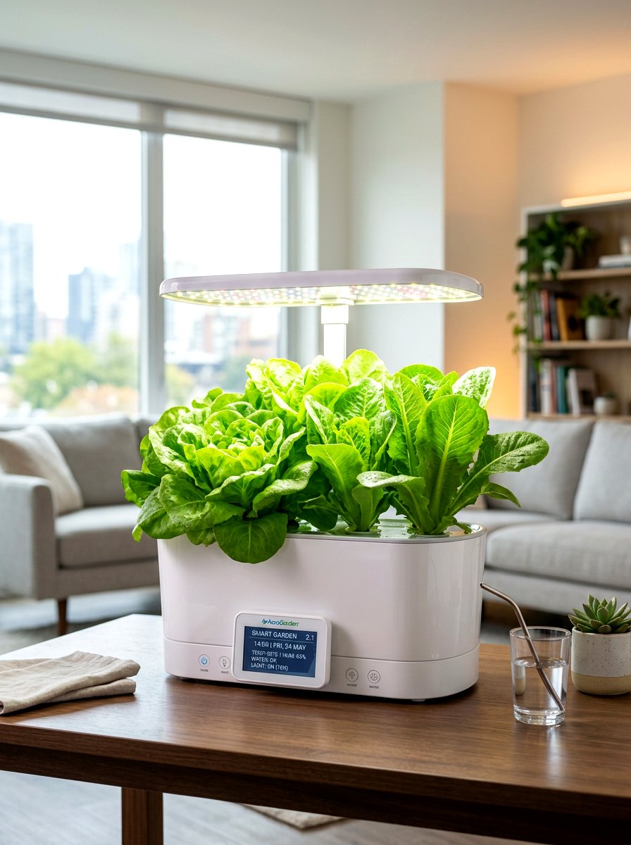 Smart Indoor Vegetable Garden - 30 year round vegetable garden ideas