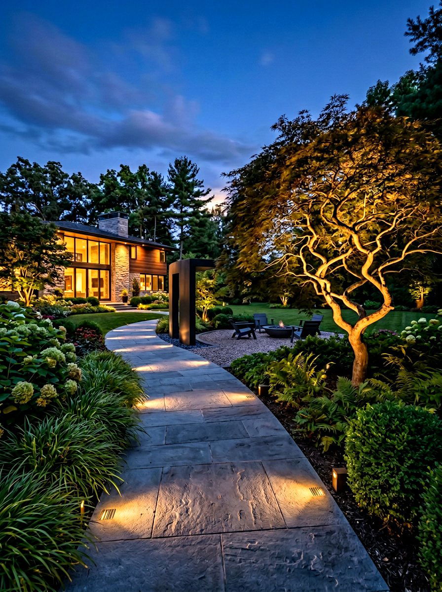Smart Landscape Lighting - 30 modern landscaping ideas