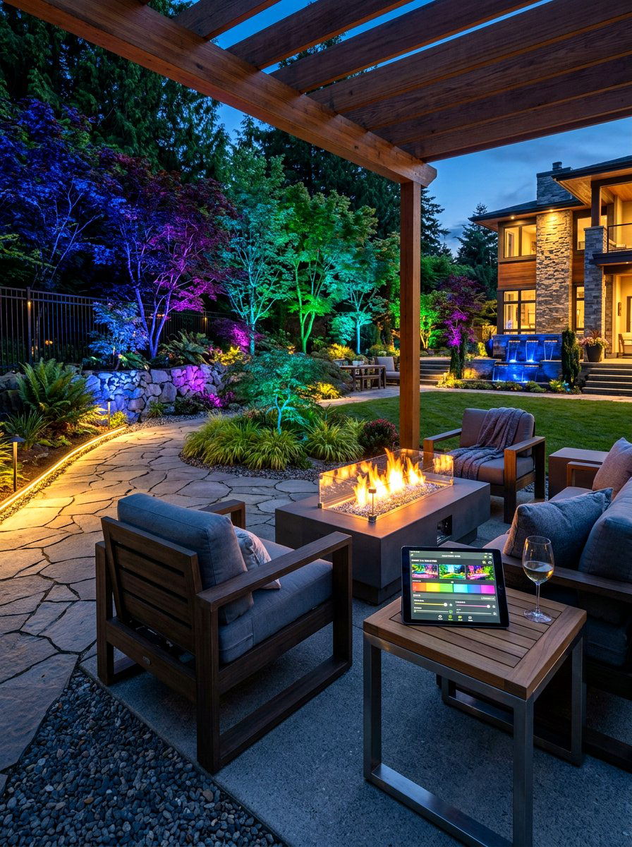 Smart Landscape Lighting - 30 cozy outdoor lighting ideas