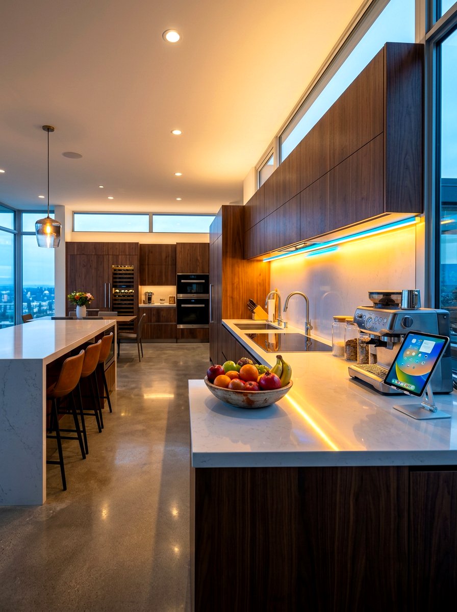 Smart Led Strip Lights - 30 renter friendly luxury decor ideas