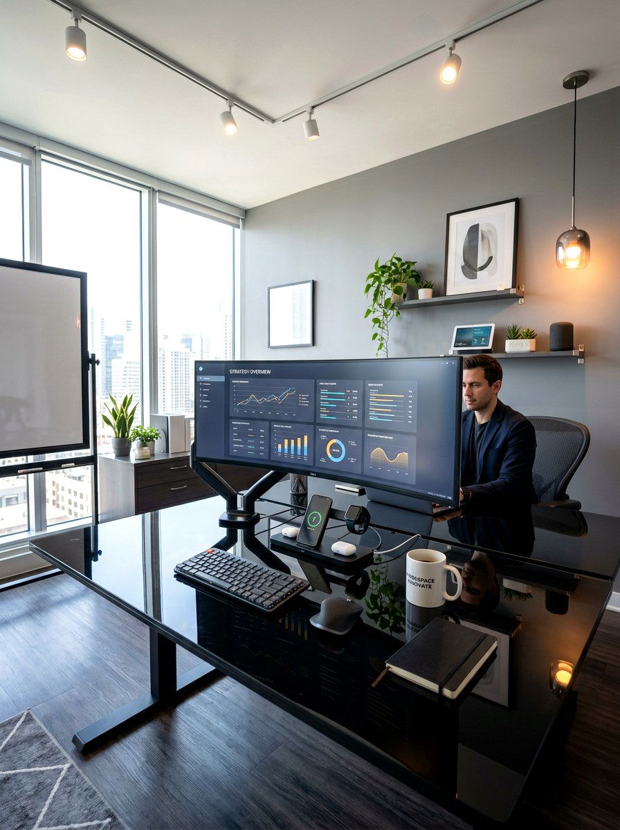 Smart Office Setup - 30 quiet work room ideas