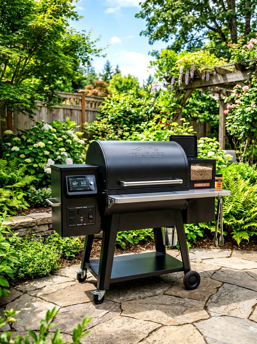 Smart Pellet Smoker - 30 smoker patio corner ideas