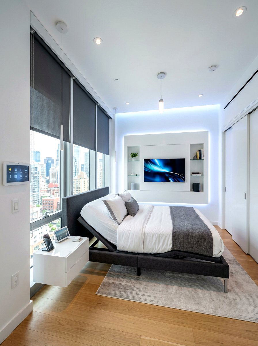 Smart Tech Bedroom - 30 modern bedroom ideas