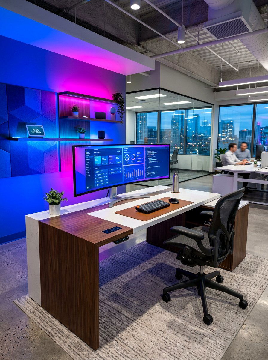 Smart Tech Integration - 30 video call office ideas