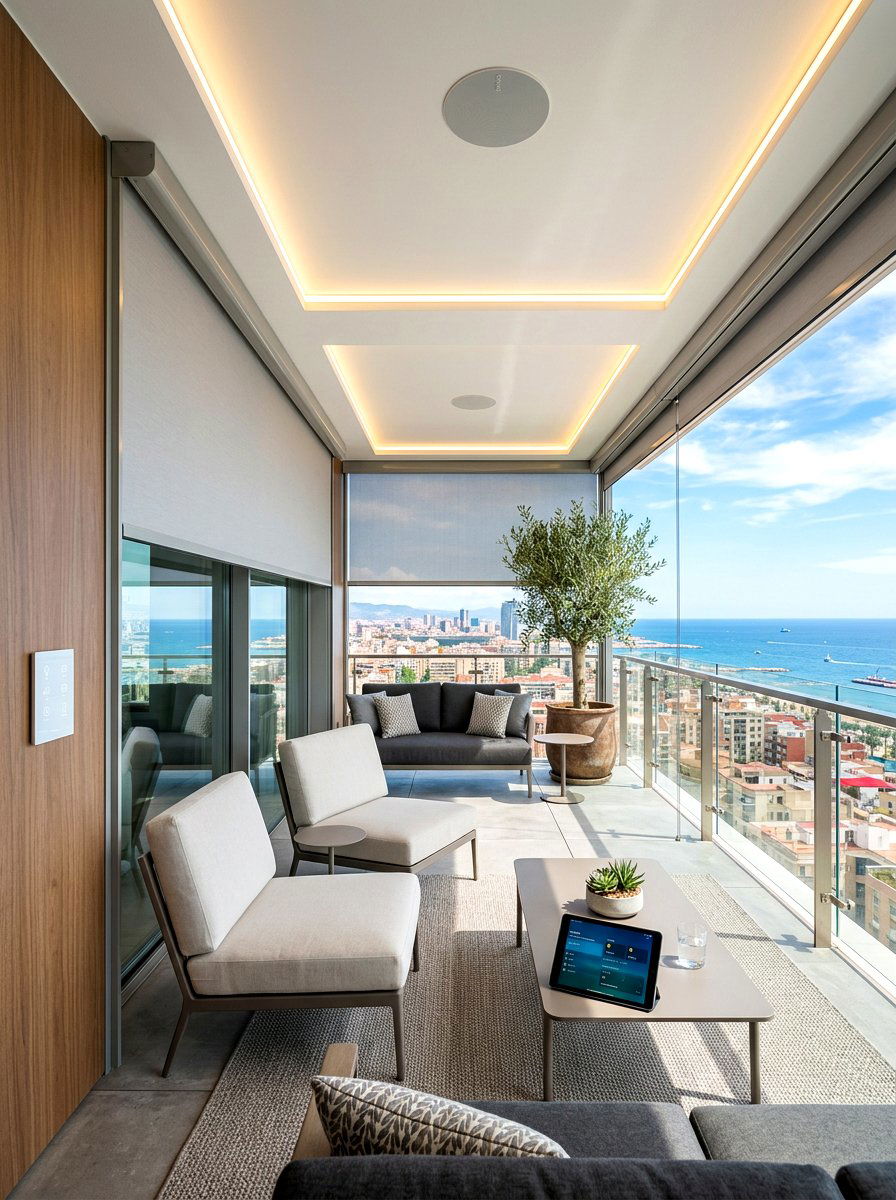 Smart Technology - 30 loggia ideas