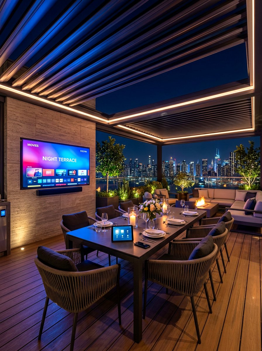 Smart Terrace - 30 terrace dining ideas