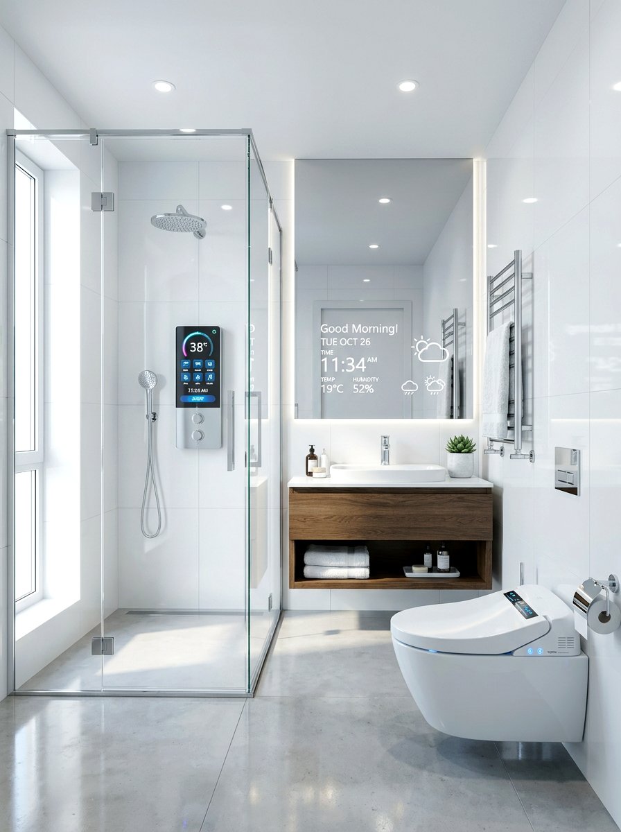 Smart bathroom technology - 30 luxury hotel bath ideas