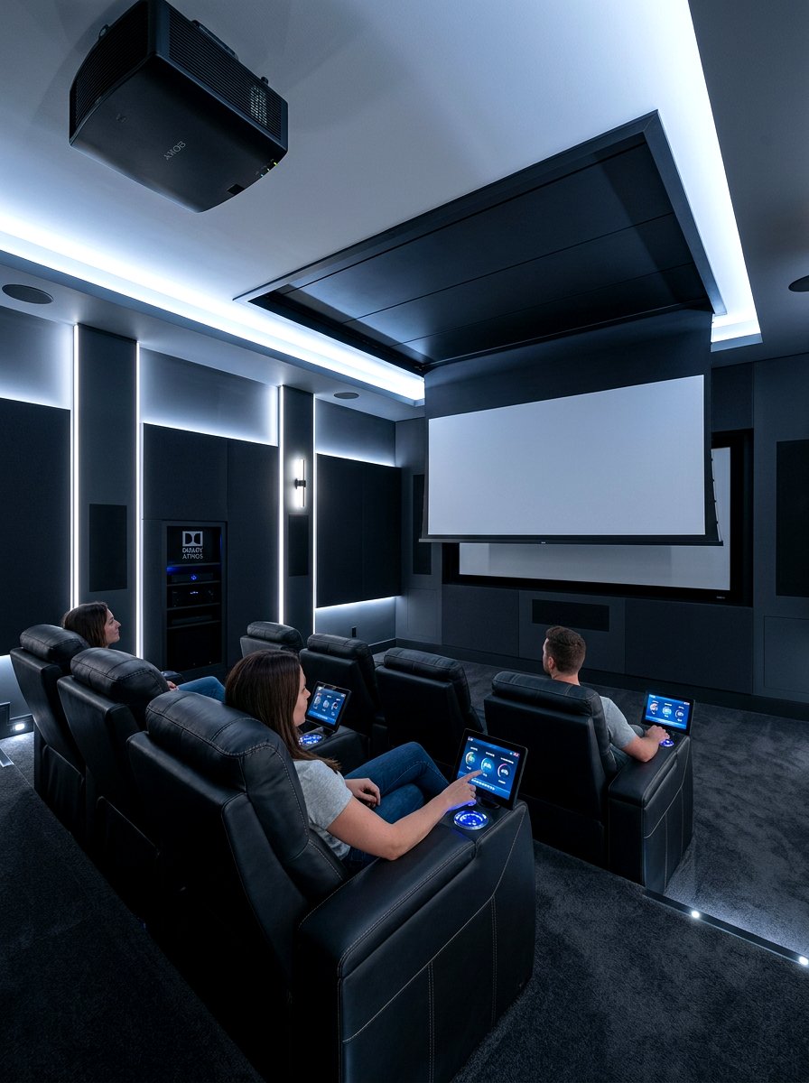 Smart home theater - 30 movie room ideas