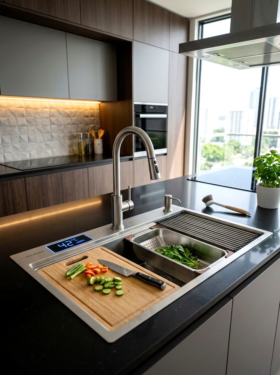 Smart workstation sink - 30 workstation sink ideas