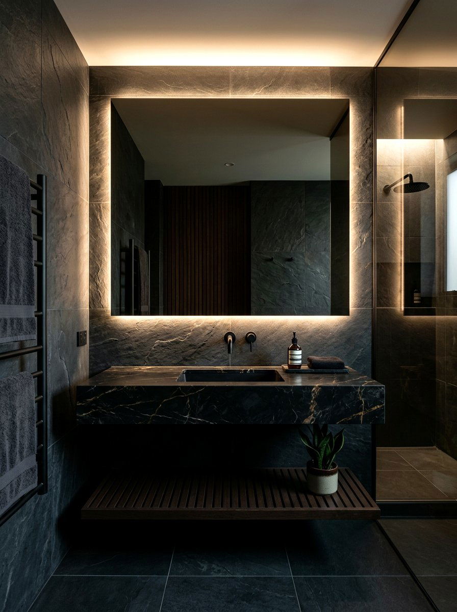 Smoked Glass Bathroom Mirror - 30 bathroom mirror ideas