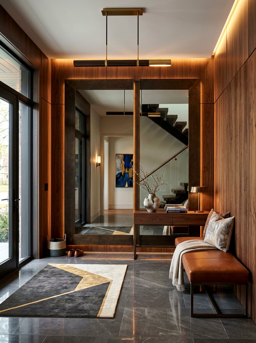 Foyer Mirror Wall Ideas: 30 Stunning Layouts for More Light