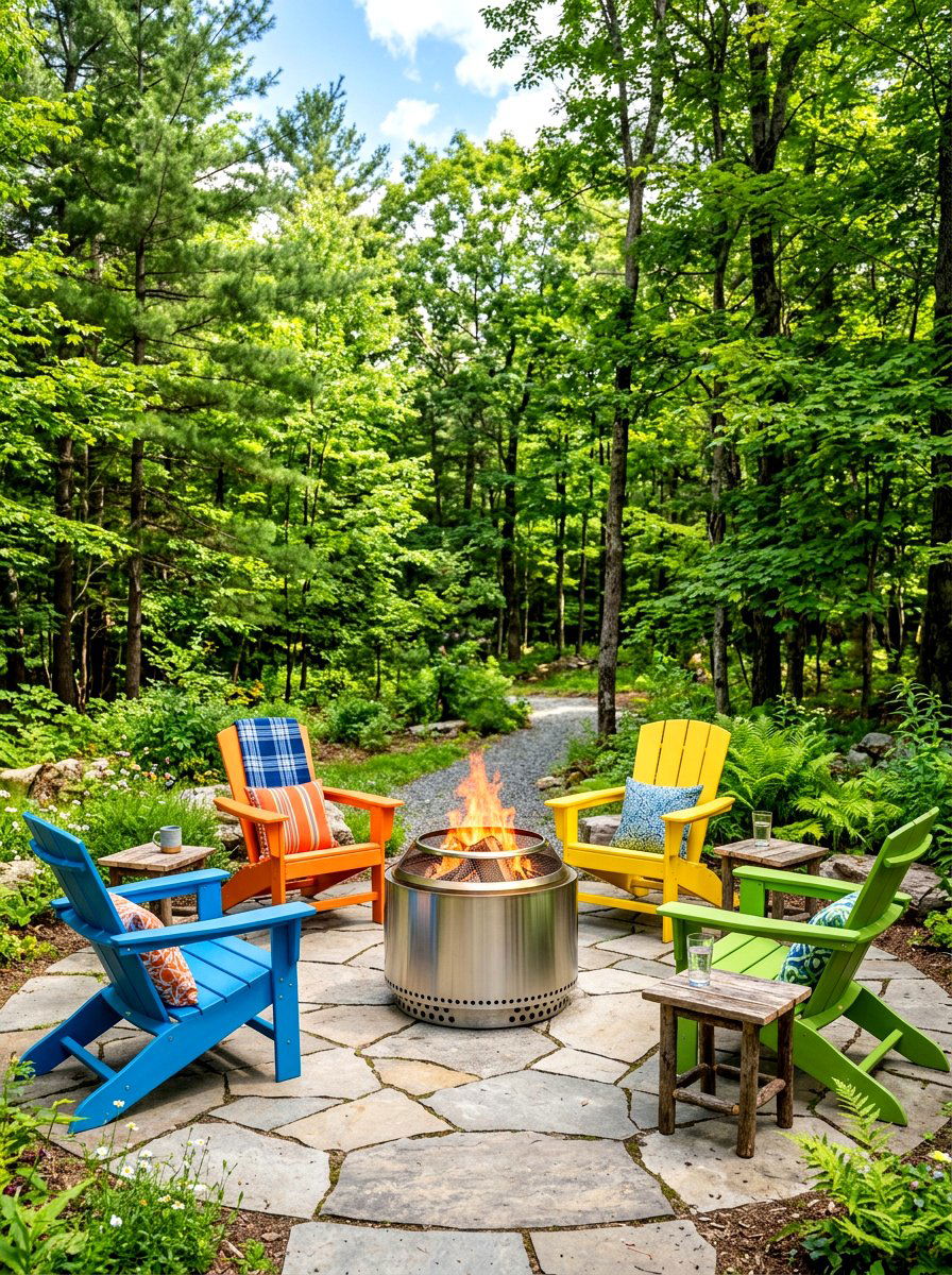 Smokeless Wood Fire Pit - 30 modern fire pit ideas