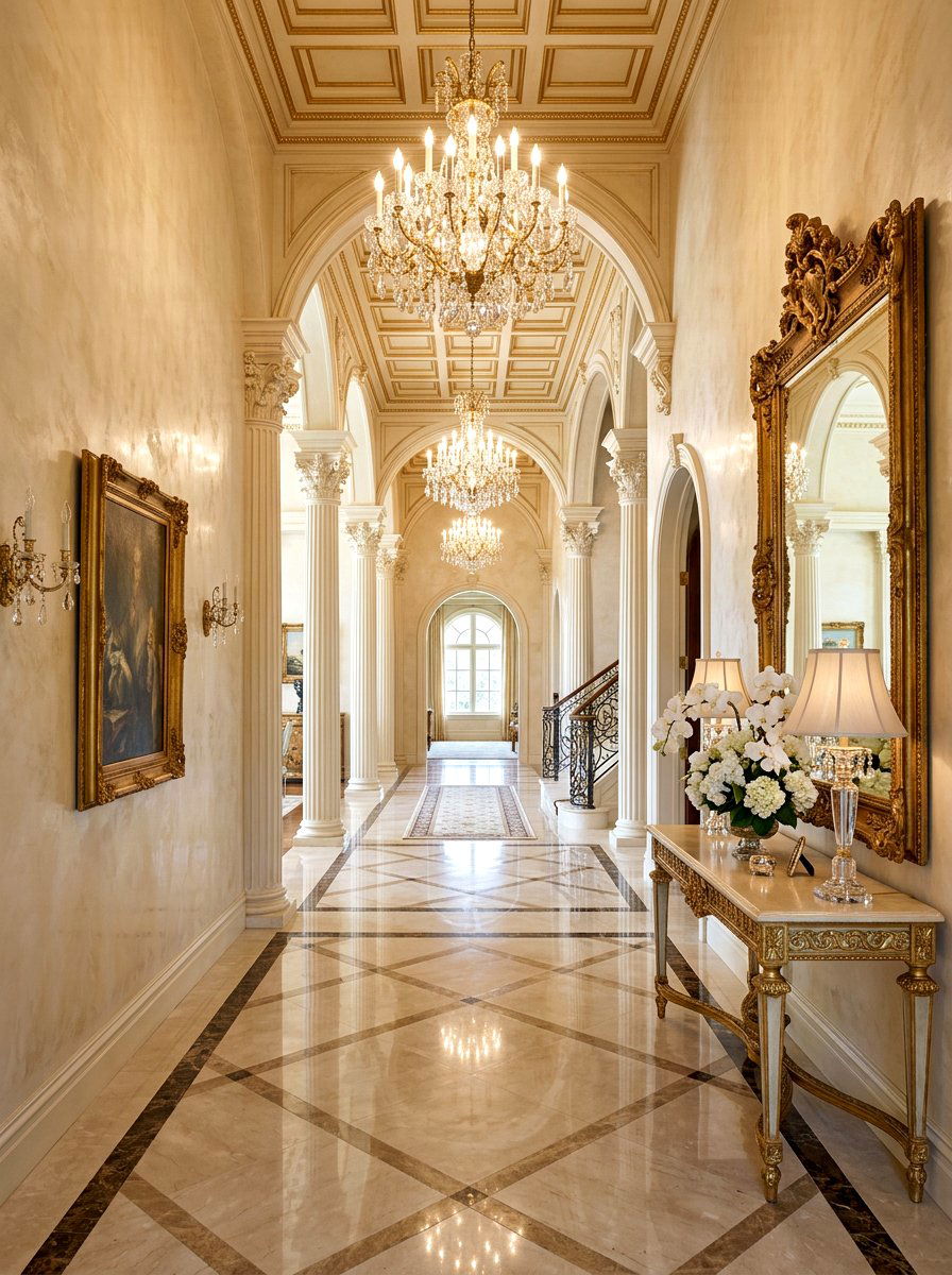 Smooth Marmorino Finish - 30 plaster wall ideas