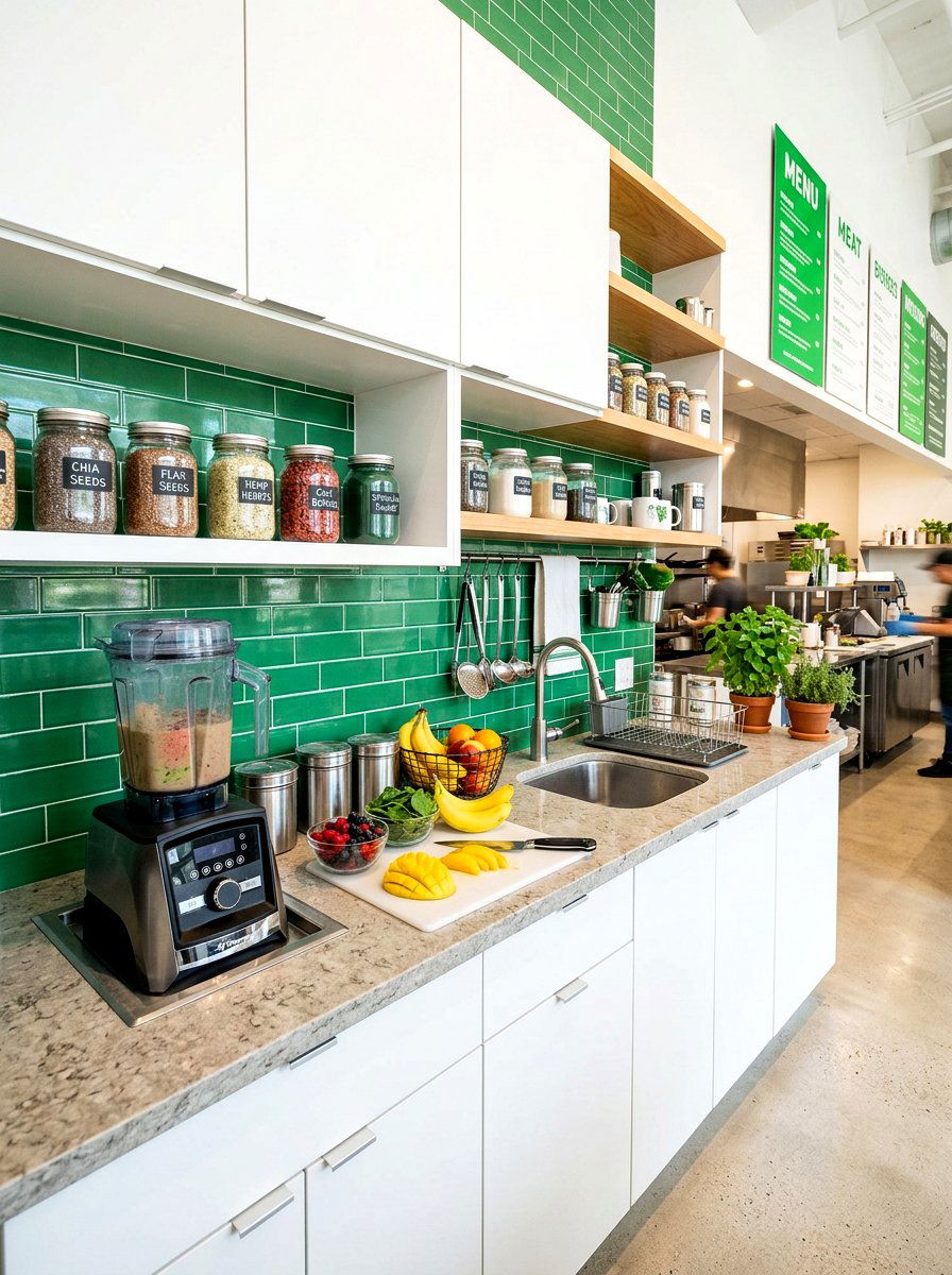 Smoothie Bar Kitchen - 30 smoothie nook kitchen ideas