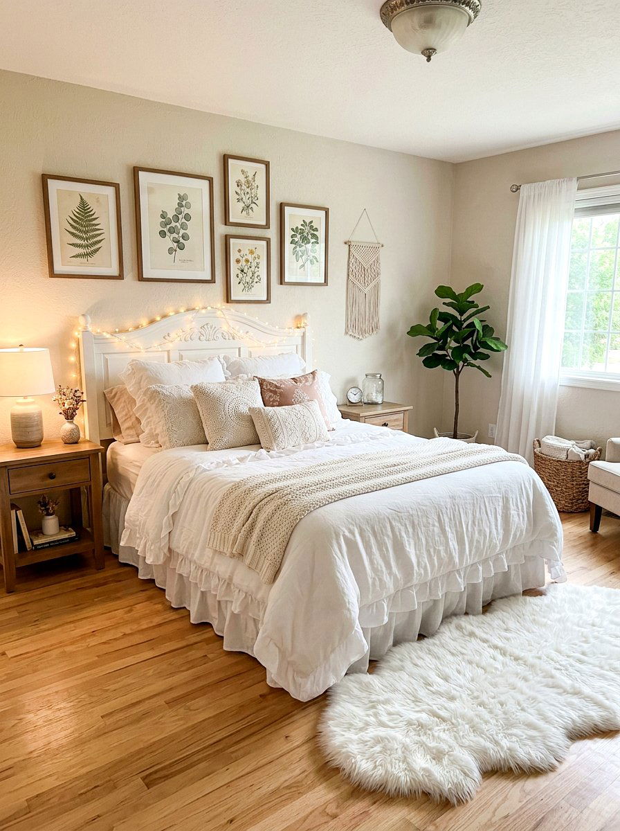 Soft Aesthetic Bedroom - 30 college apartment ideas