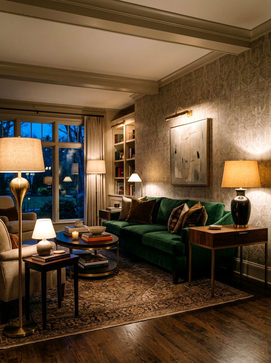 Soft Ambient Lighting - 30 elegant living room ideas