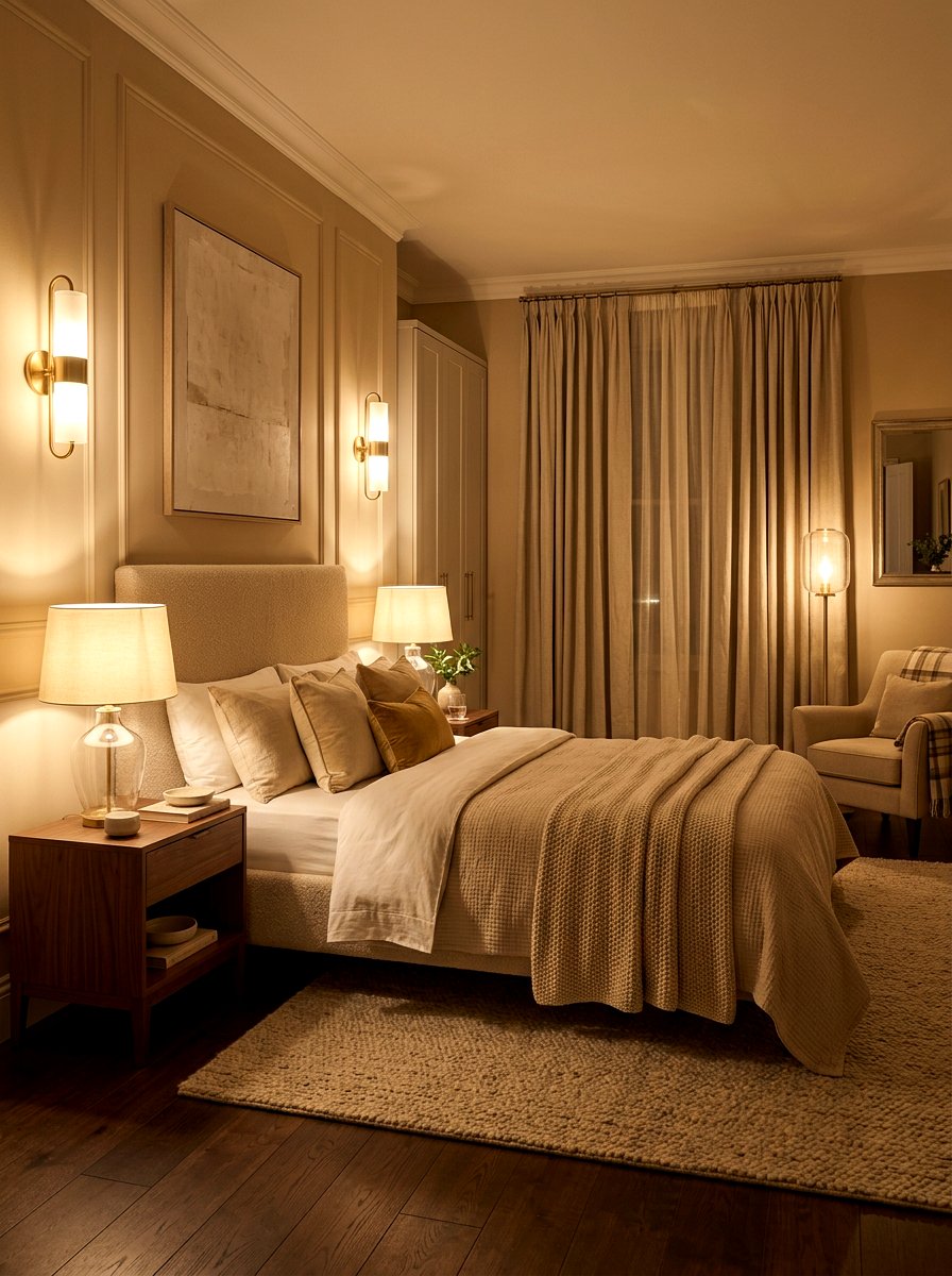 Soft Ambient Lighting - 30 phone free bedroom ideas